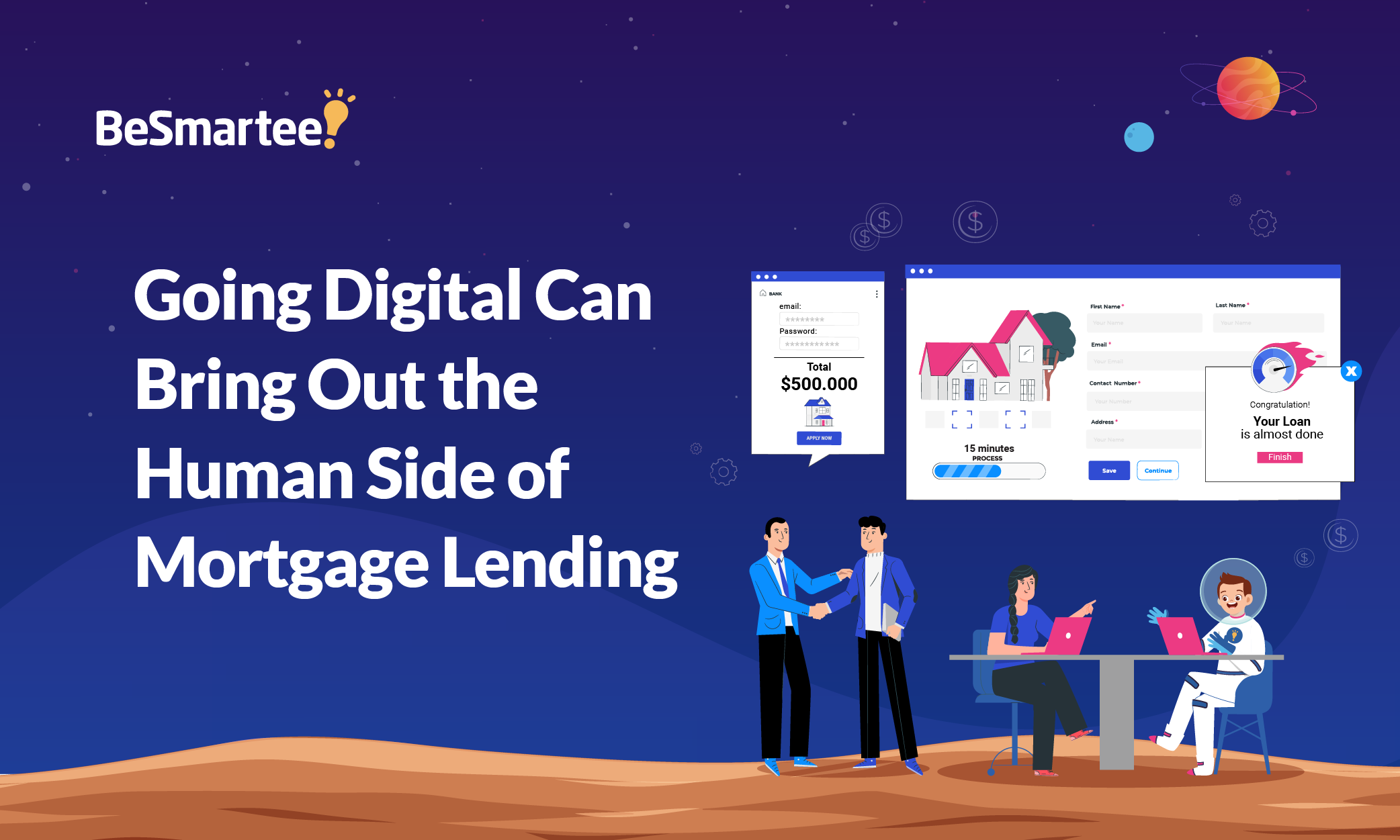digital mortgage human lending BlogSpot