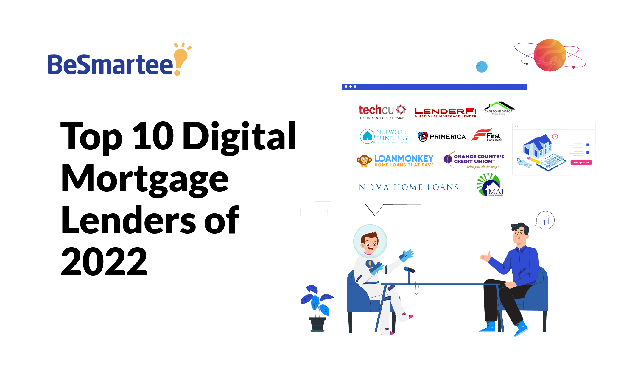 Top 10 Digital Mortgage Lenders of 2022 Blog Cover