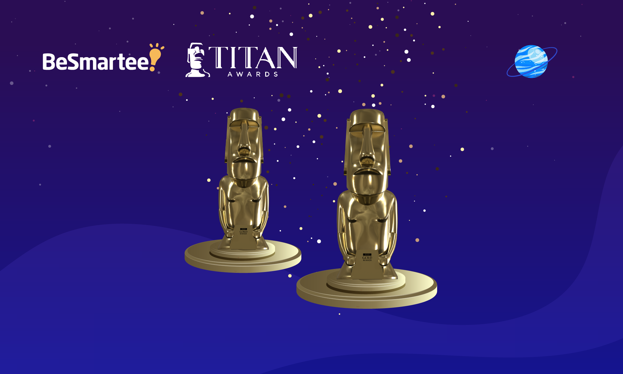 BeSmartee Wins TITAN Awards in Both IT Software and Information Technology