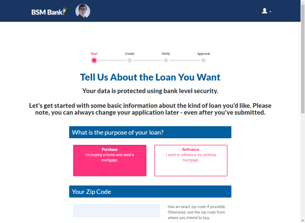 tell us about the loan you want