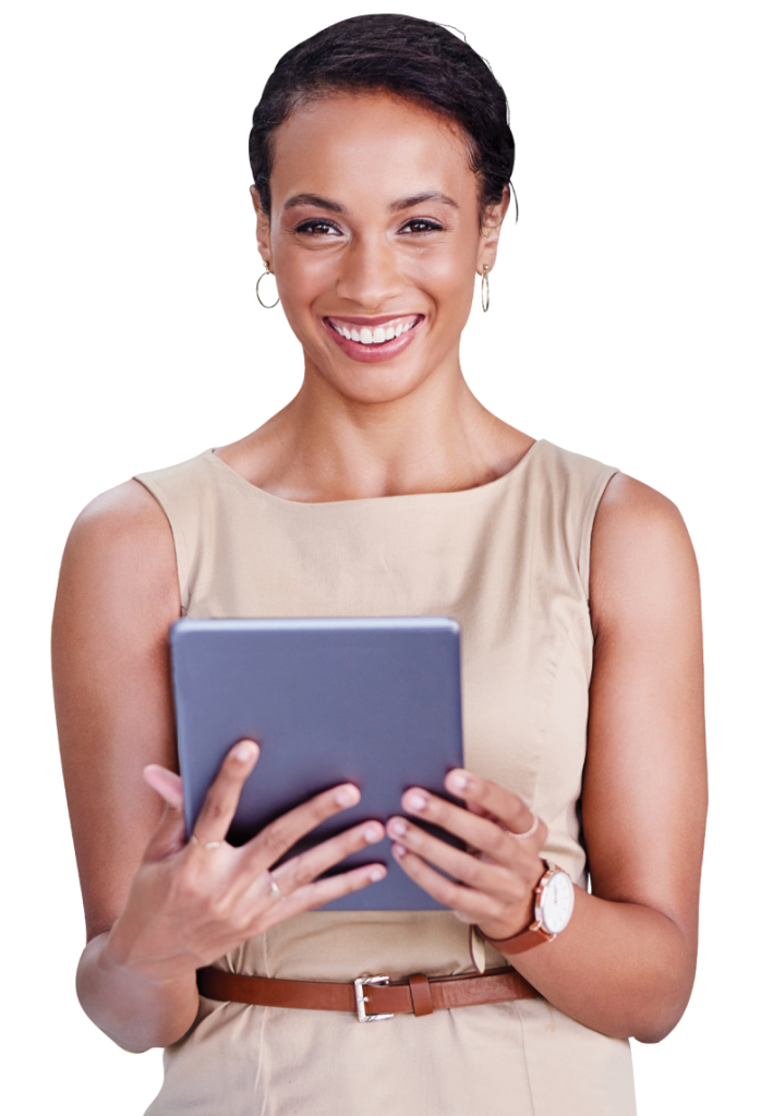 Banks Girl with IPad 3 698x1024 1