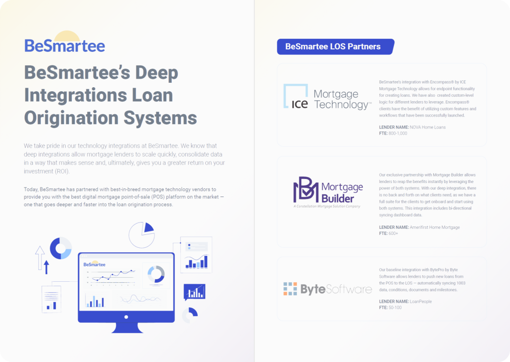 BeSmartee’s Deep Integrations Loan Origination Systems Screen Shot 2023 11 03 at 12.24 4 1